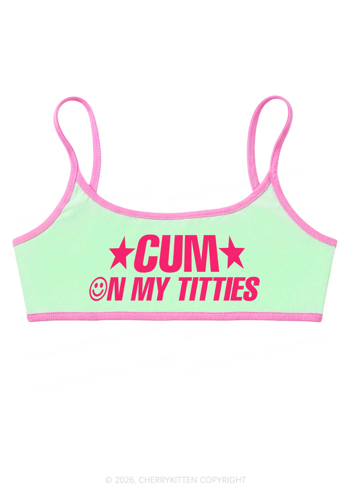 Cxm On My Txtties Y2K Super Crop Cami Cherrykitten