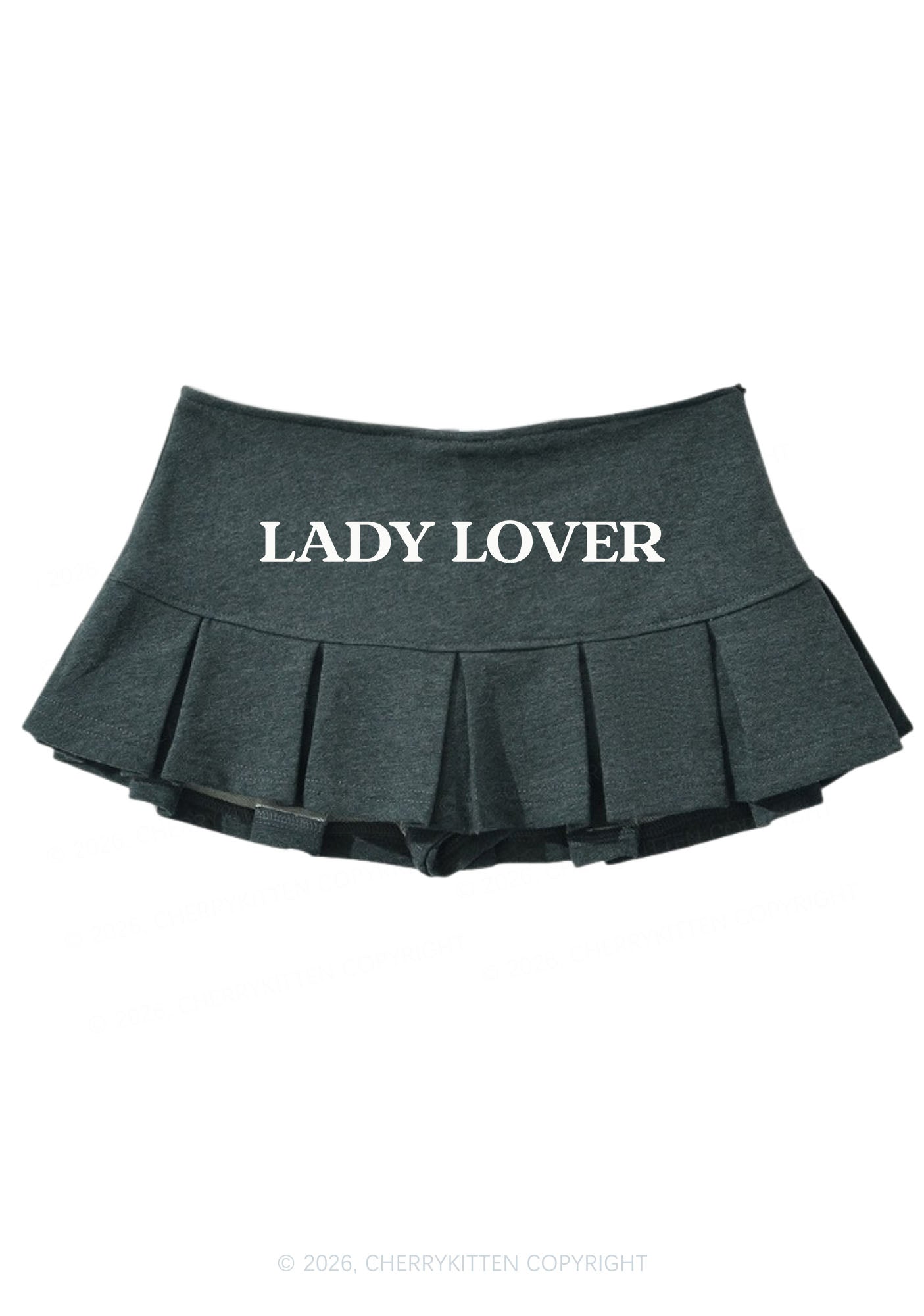 Lady Lover Pride Y2K Mini Pleated Skirts Cherrykitten