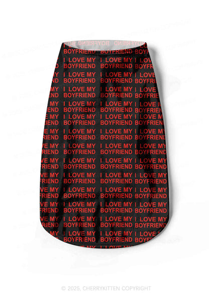 I Love My Boyfriend Y2K Pet Tank Top Cherrykitten