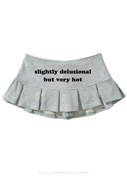 Slightly Delusional But Very Hot Y2K Mini Pleated Skirts Cherrykitten