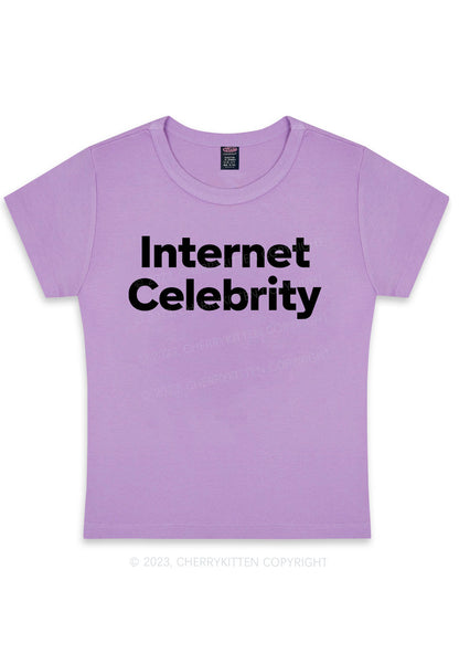 Curvy Internet Celebrity Y2K Baby Tee Cherrykitten