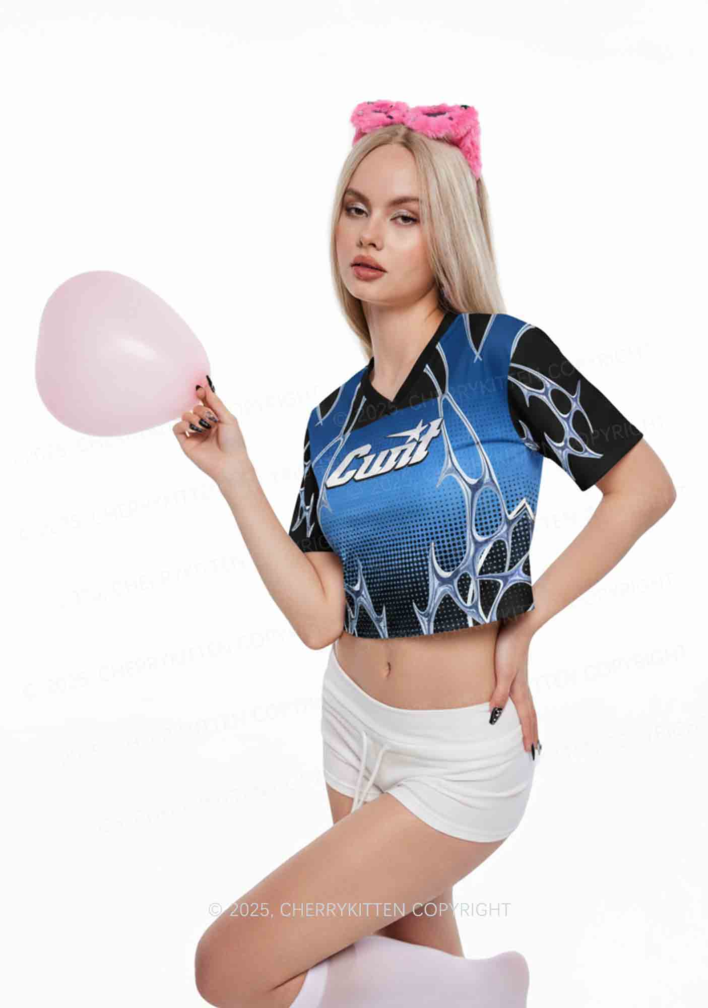 Custom Future Cxxt Y2K Crop Sport Jersey Shirts Cherrykitten