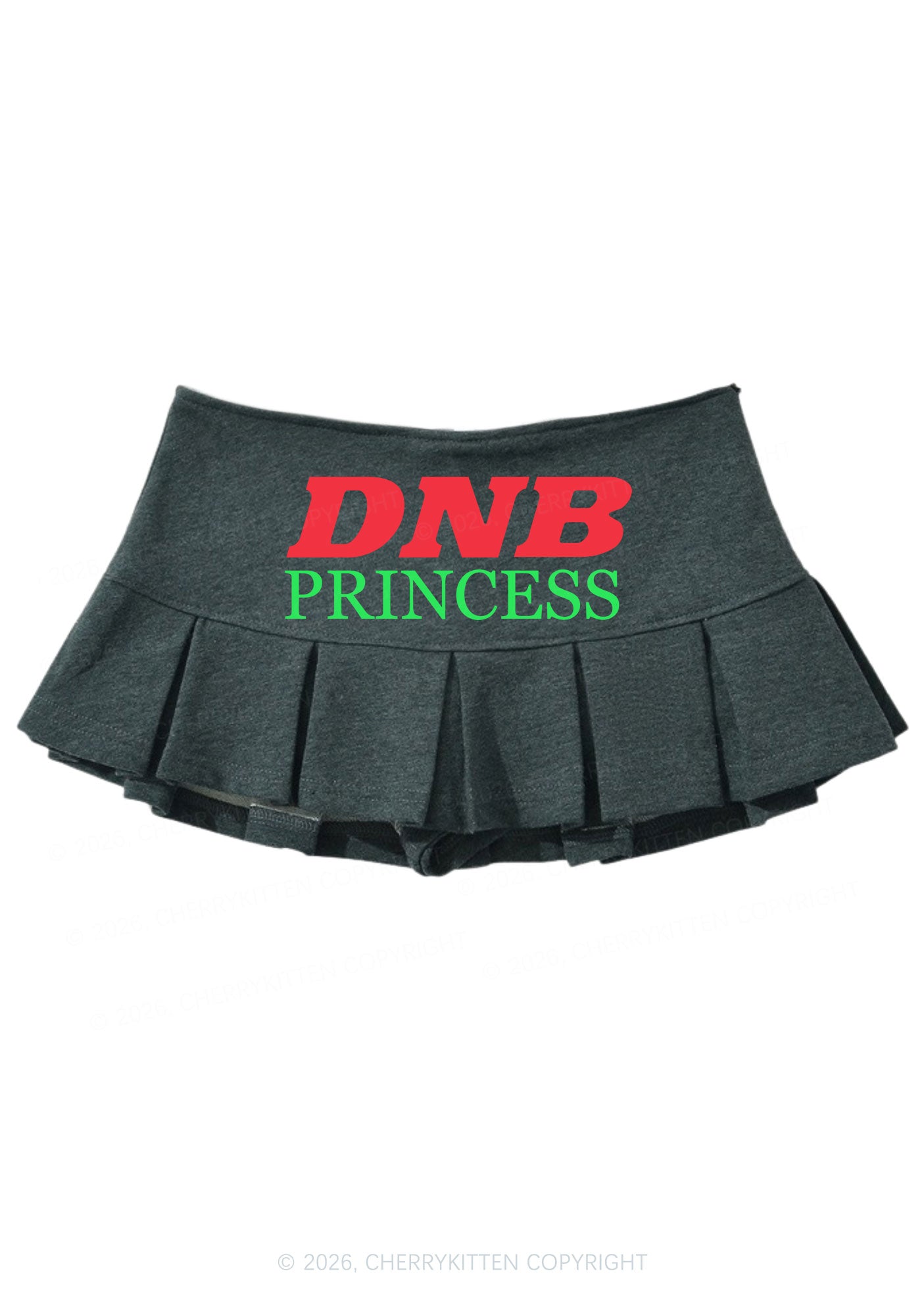 DNB Princess Y2K Mini Pleated Skirts Cherrykitten