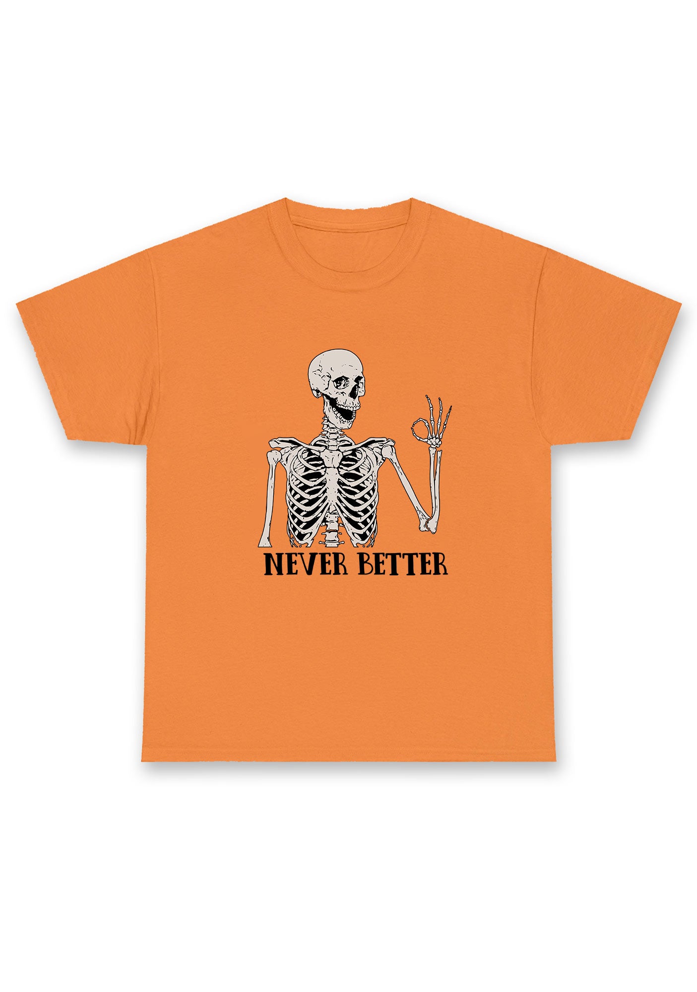 Halloween Skeletons Never Better Chunky Shirt