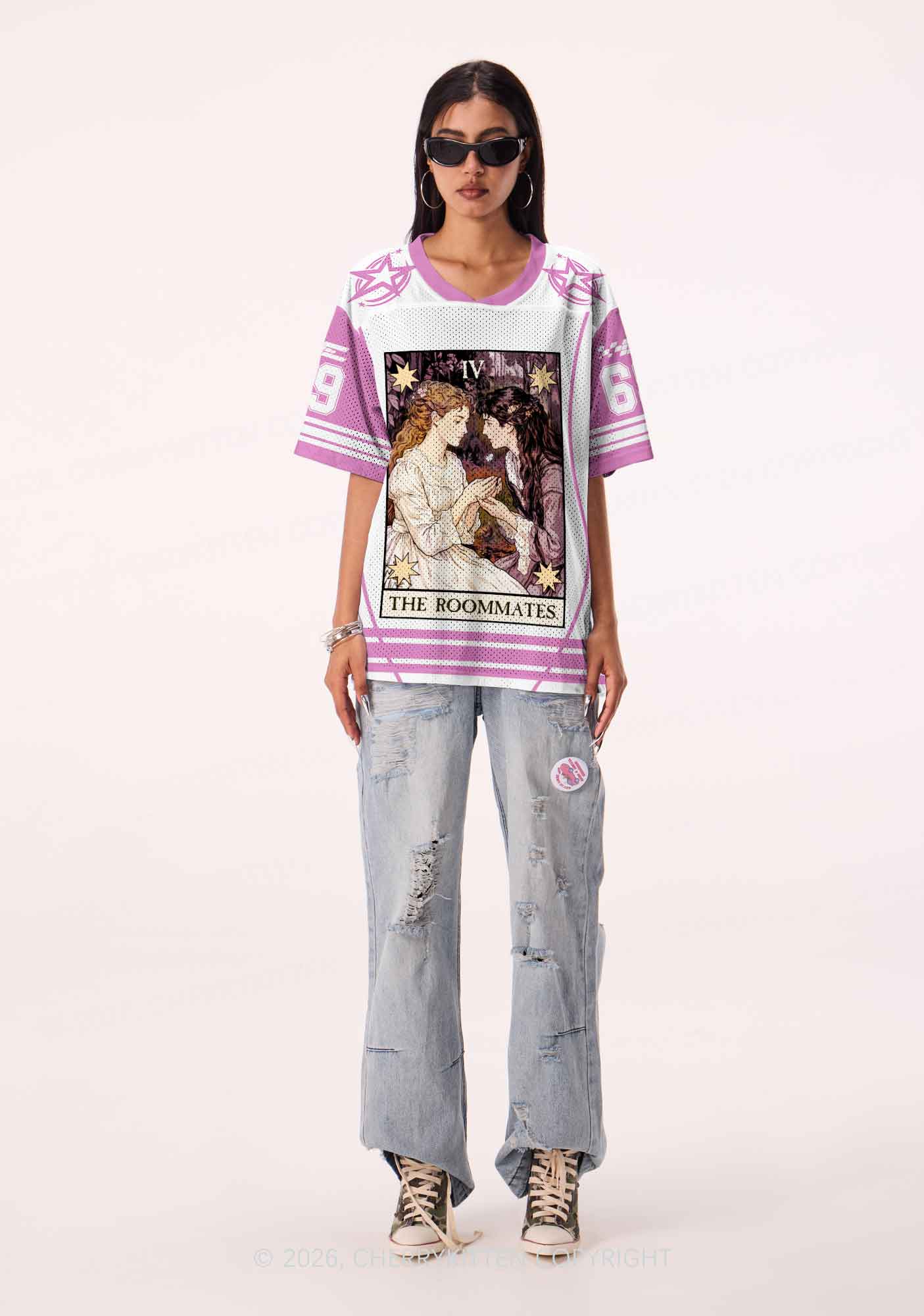 The Roommates Pride Y2K Sport Jersey Shirts Cherrykitten