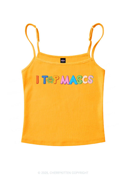 I Top Mascs Pride Y2K Spaghetti Strap Cami Cherrykitten