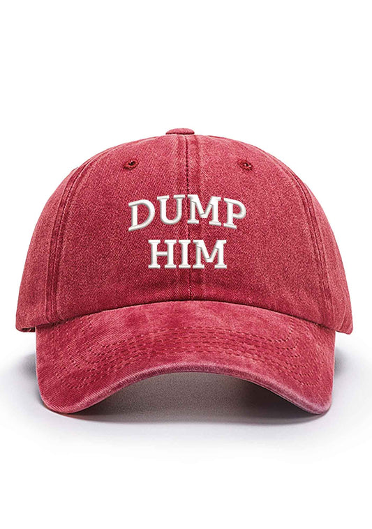 Dump Him Embroidered Baseball Cap