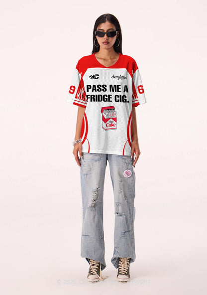 Pass Me Fridge Cig Y2K Sport Jersey Shirts Cherrykitten