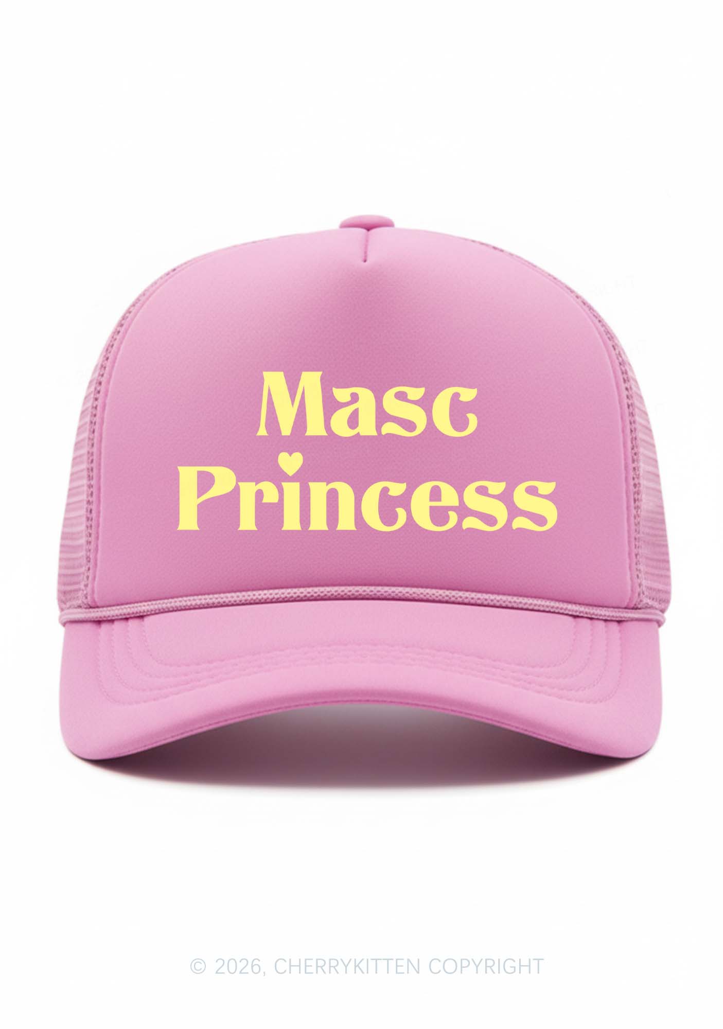Masc Princess Pride Y2K Trucker Hat Cherrykitten