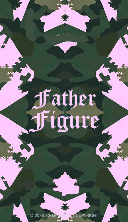 Father Figure Camouflage Y2K Phone Case Cherrykitten