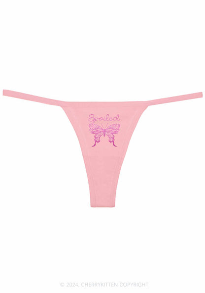 Spoiled Butterfly Y2K Flat String Thong Cherrykitten