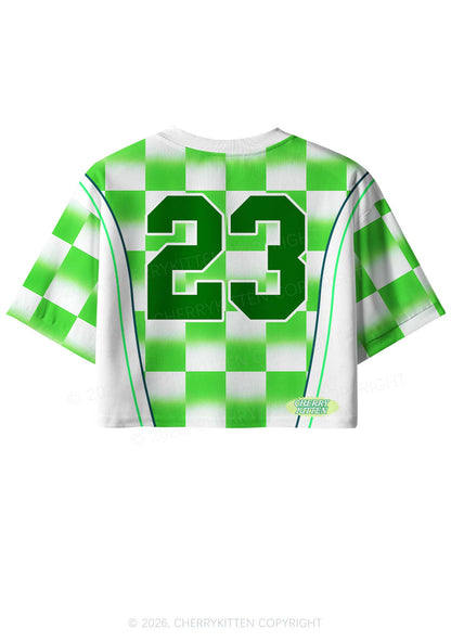 Custom Shake Your Shamrocks St Patricks Y2K Crop Sport Jersey Shirts Cherrykitten
