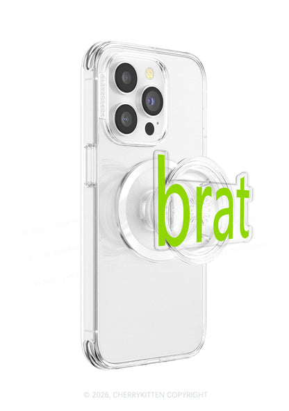 Green Brat Y2K Magnetic Phone Grip Holder Cherrykitten