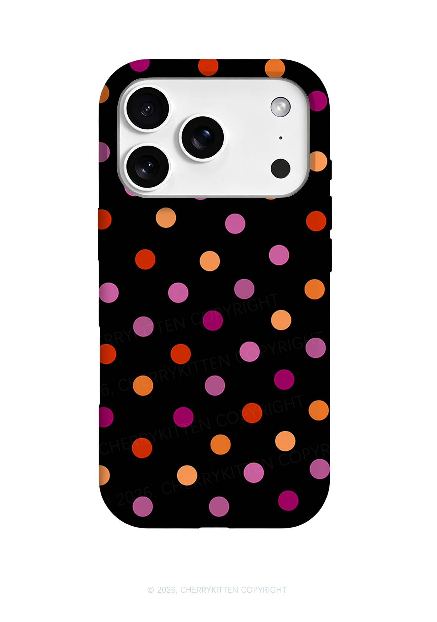 Lesbian Dots Pride Y2K Phone Case Cherrykitten