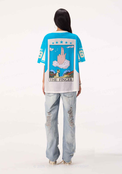 The Lesbians Finger Pride Y2K Sport Jersey Shirts Cherrykitten