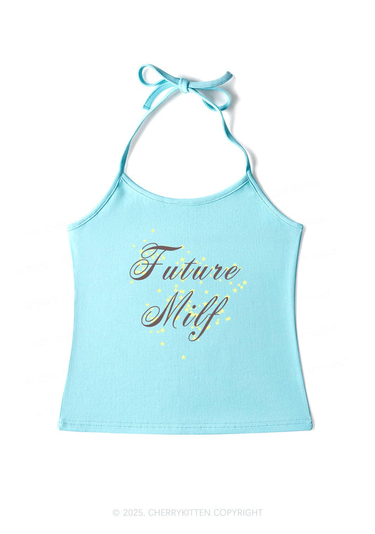 Future Mxxf Y2K Halter Neck Cami Cherrykitten