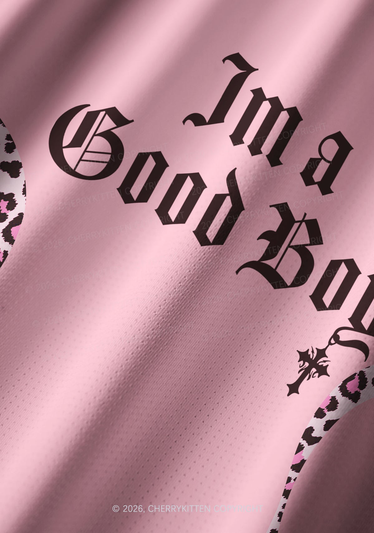 I Am A Good Boy Y2K Football Jersey Shirts Cherrykitten
