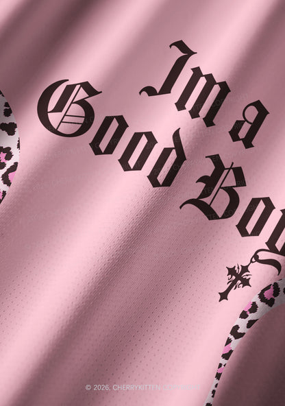 I Am A Good Boy Y2K Football Jersey Shirts Cherrykitten