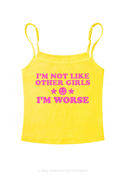 Im Worse Y2K Spaghetti Strap Cami Cherrykitten