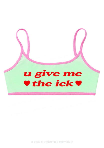 Give Me Ick Y2K Super Crop Cami Cherrykitten