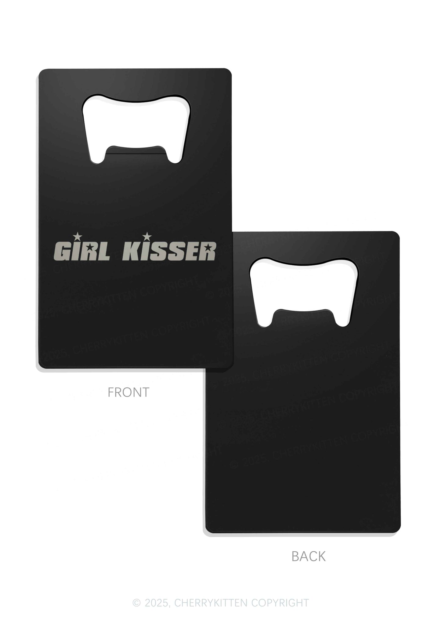 Girl Kisser Star Pride Y2K Credit Card Bottle Openers Cherrykitten