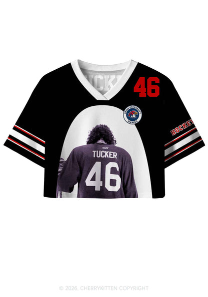 Hockey Player JT Y2K Crop Sport Jersey Shirts Cherrykitten