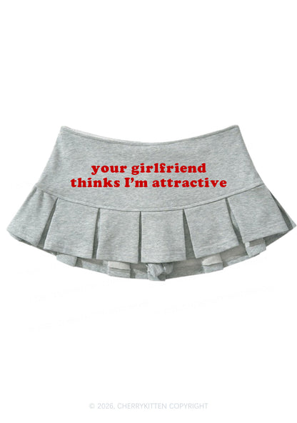Im Attractive Pride Y2K Mini Pleated Skirts Cherrykitten