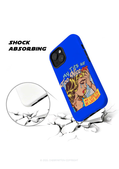 My Txts Too Nice Y2K Phone Case Cherrykitten