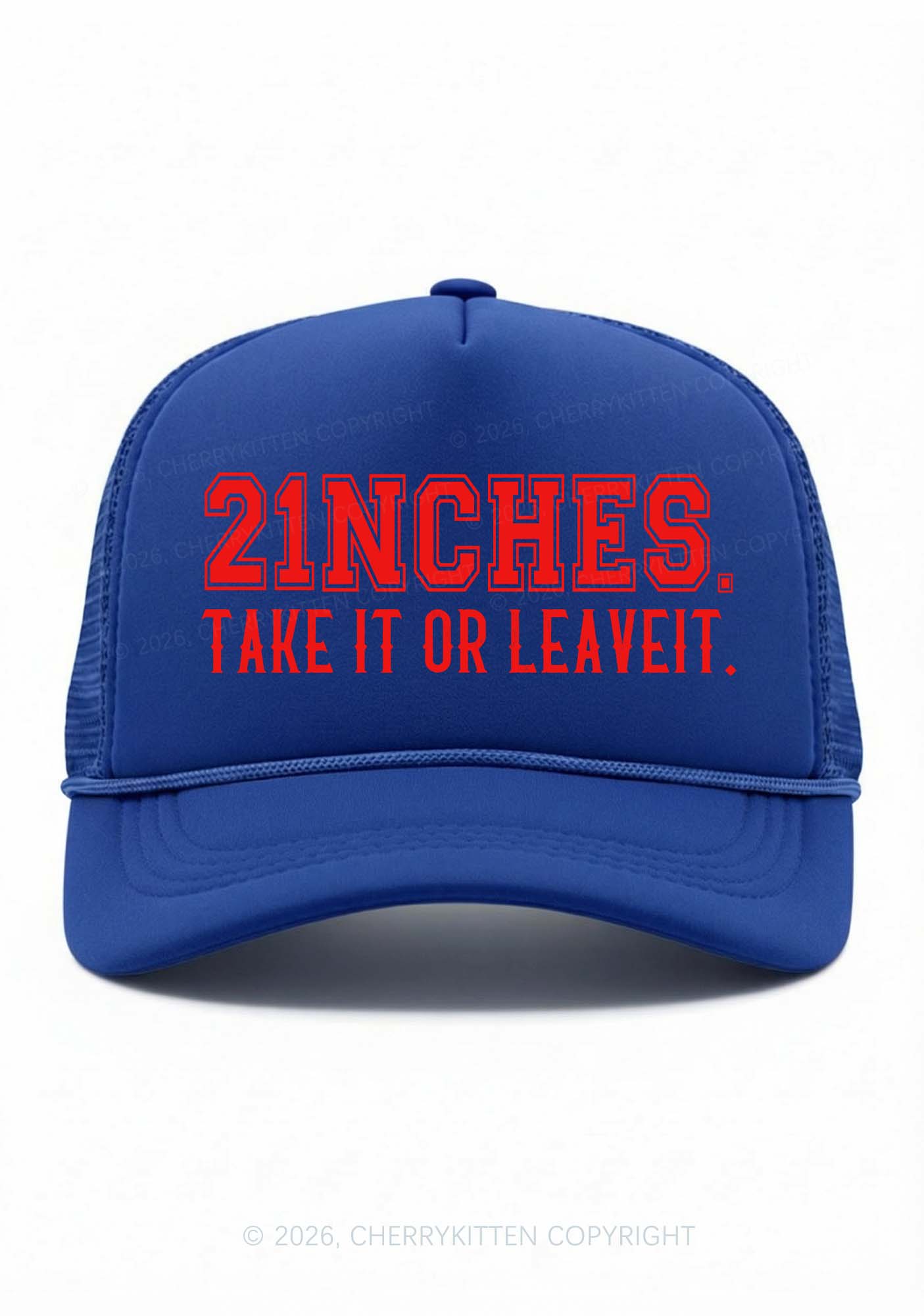 Take It Or Leave It Y2K Trucker Hat Cherrykitten