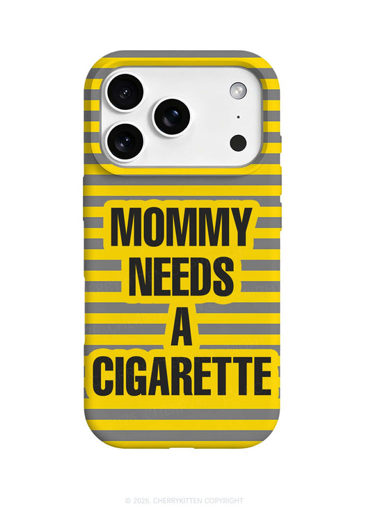 Mommy Needs A Cigarette Y2K Phone Case Cherrykitten