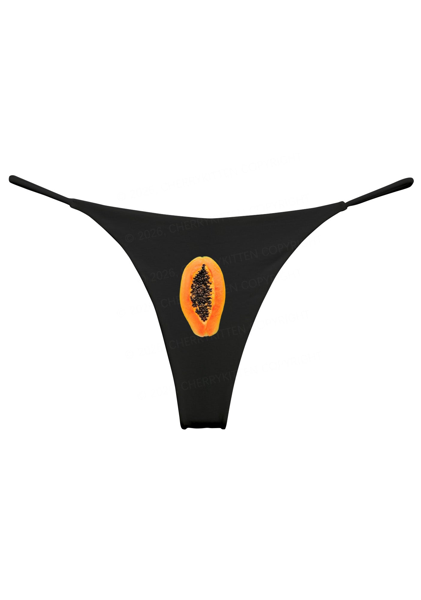 Half A Papaya Pride Y2K Bikini String Thong Cherrykitten