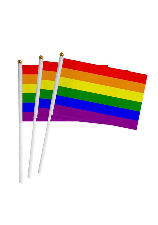 Y2K Pride Hand Flags Cherrykitten