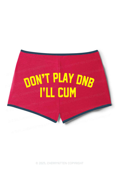Dont Play DNB Y2K Booty Shorts Cherrykitten