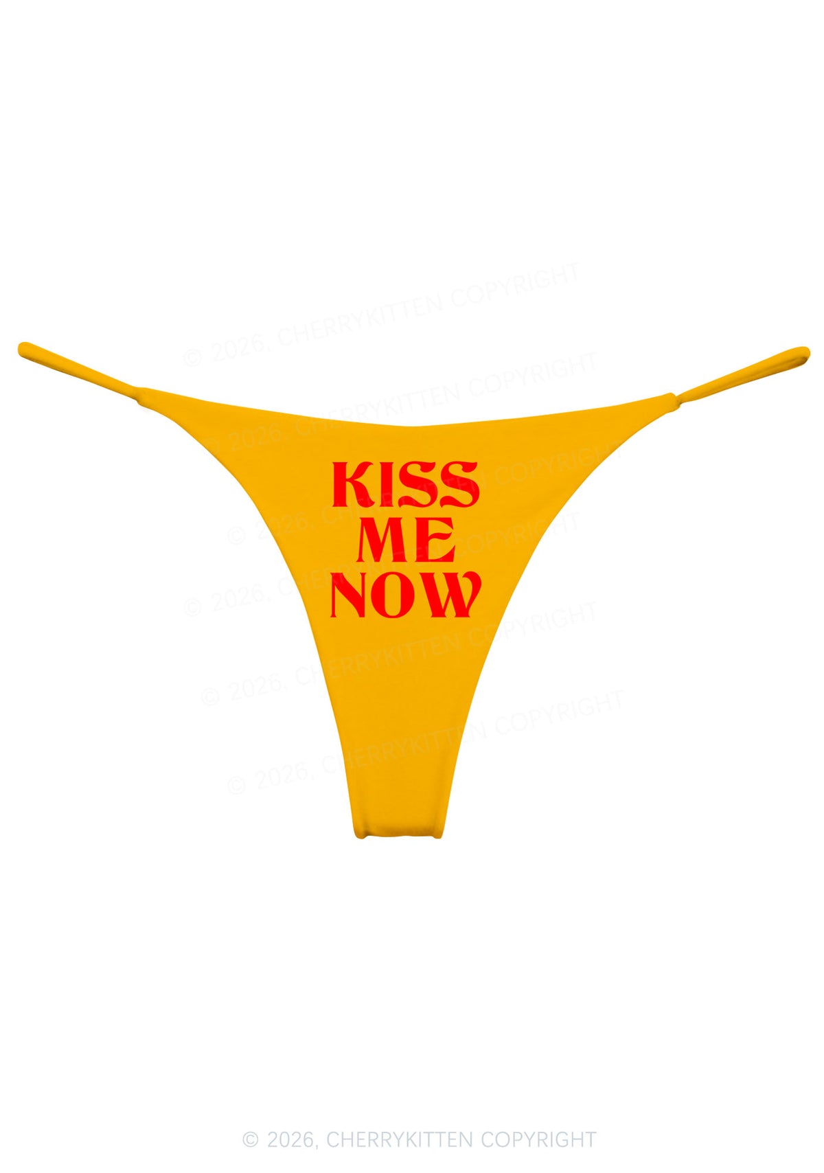 Kiss Me Now Y2K Bikini String Thong Cherrykitten
