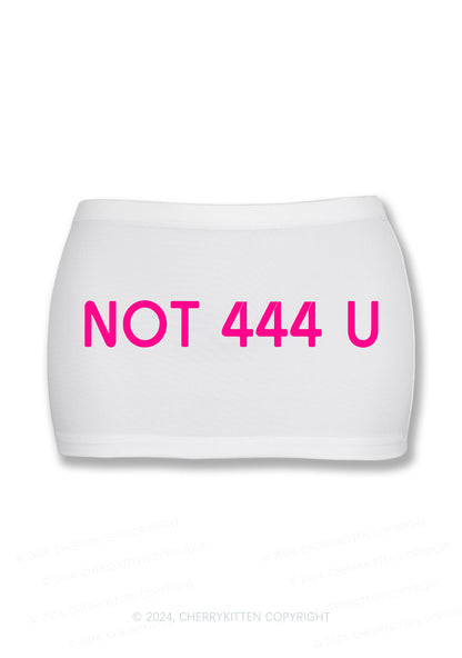 Not For You Y2K Mini Hip Skirt Cherrykitten