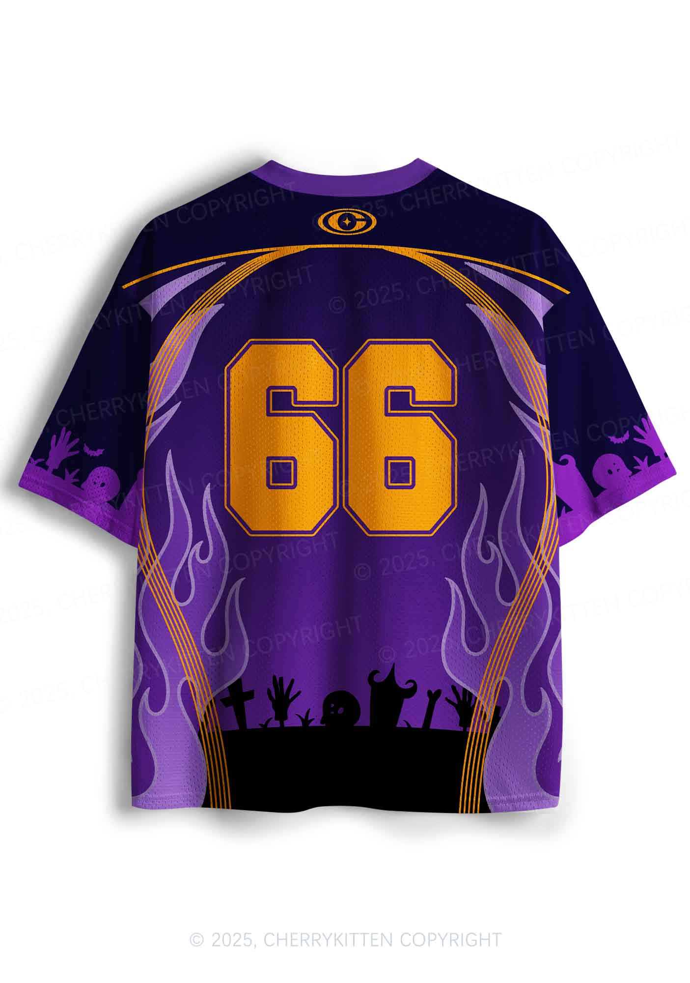 Custom Halloween Hope Your Abuser Dies Y2K Sport Jersey Shirts Cherrykitten