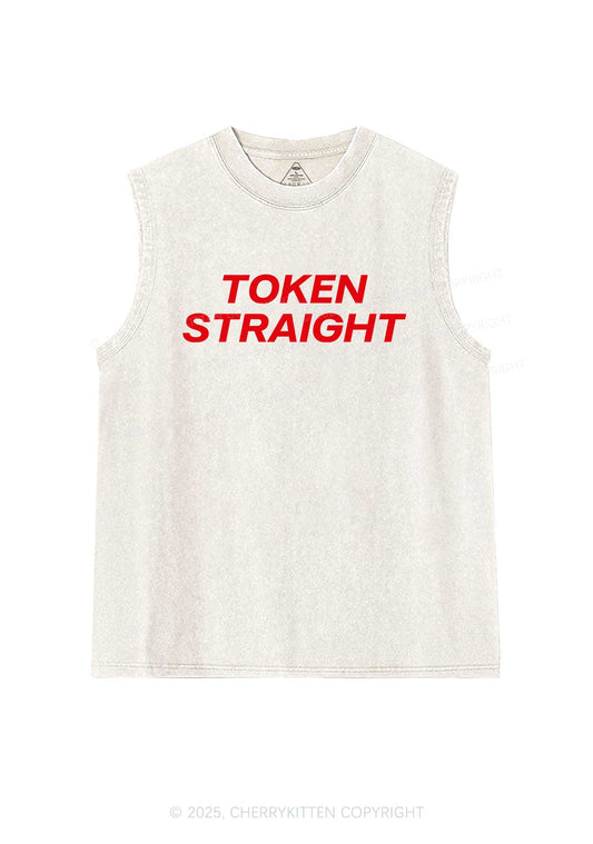 Token Straight Pride Y2K Washed Muscle Tank Cherrykitten