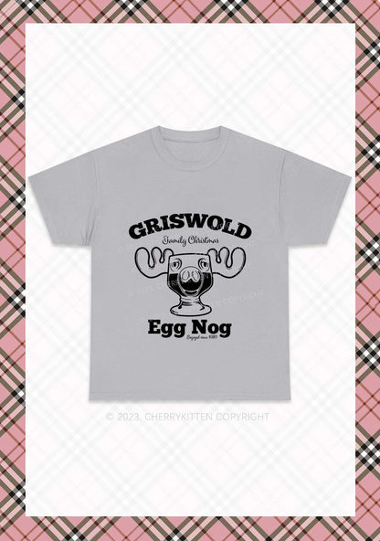 Griswold Egg Nog Christmas Chunky Shirt Cherrykitten