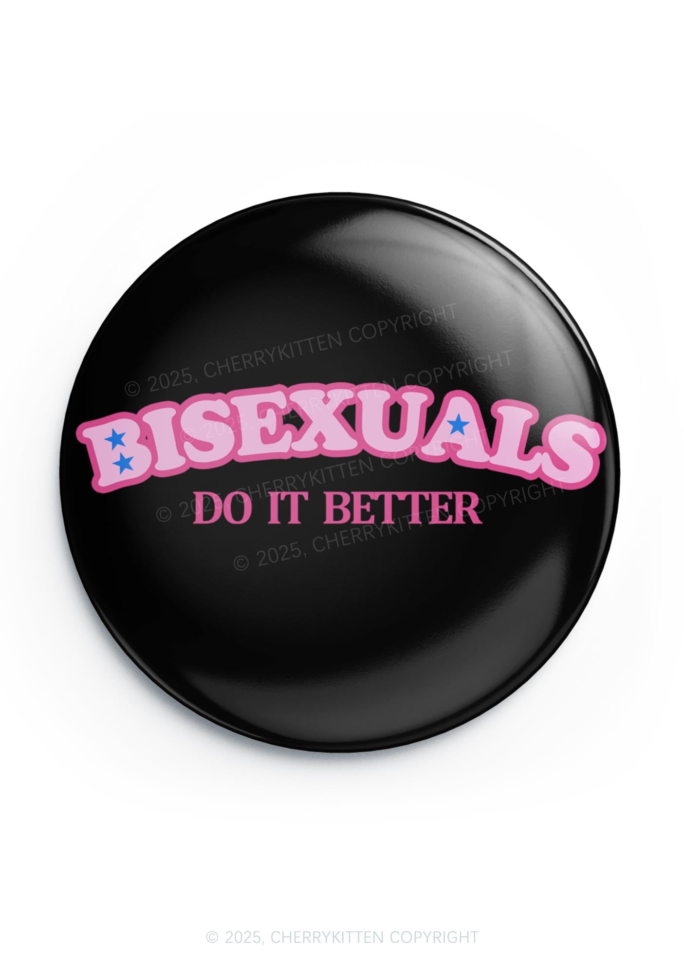 Bisexuals Do It Better Pride 1Pc Y2K Pin Badge Cherrykitten