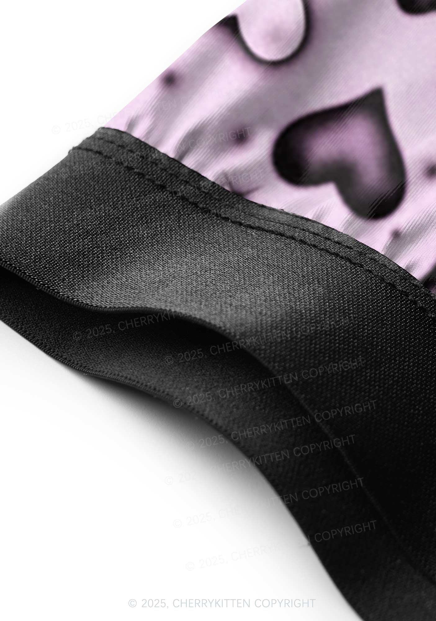 Dark Heart Attack Valentine's Day Y2K Print Couples Boxer Briefs Set Cherrykitten