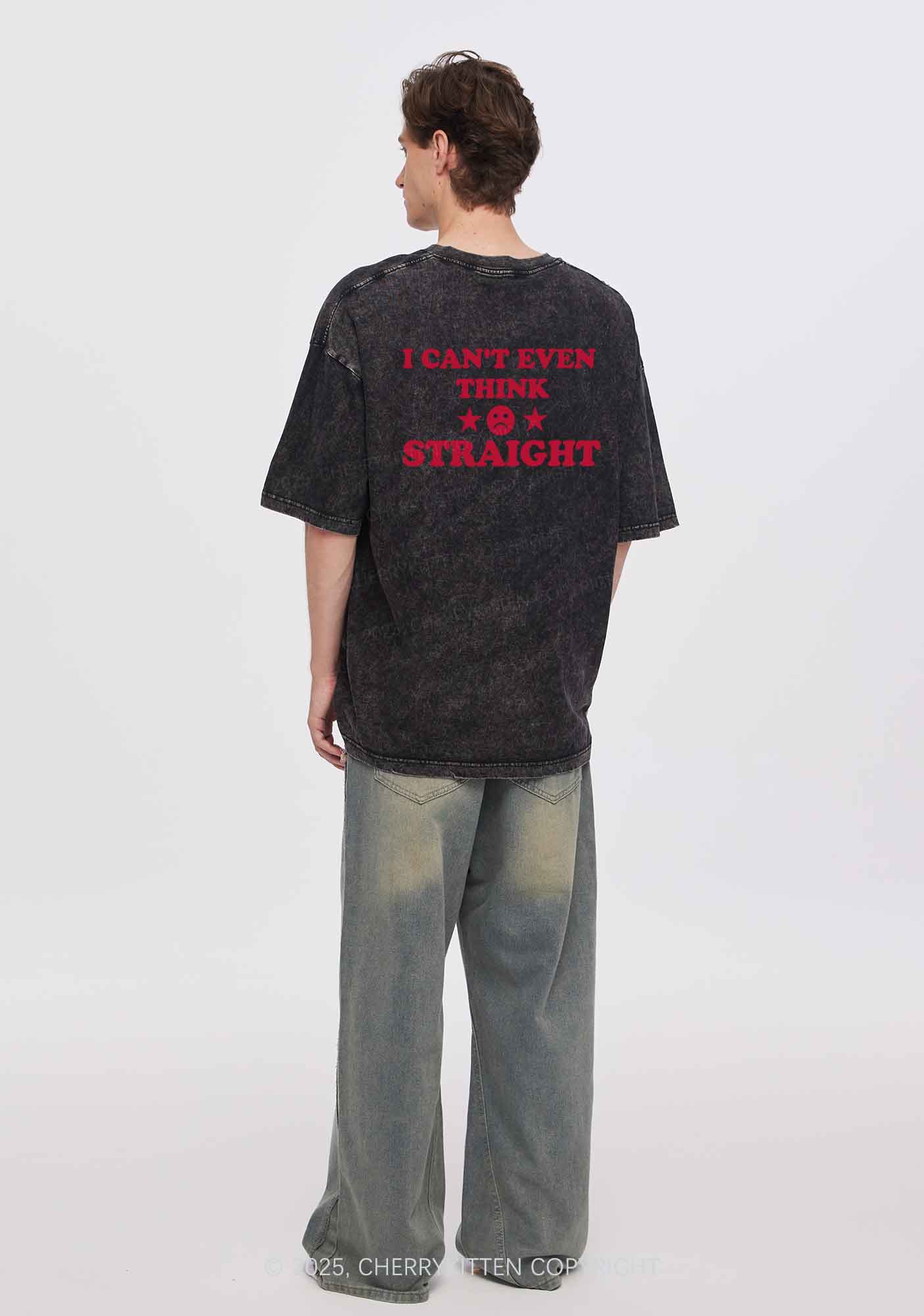 Im So Gay Two Sides Pride Y2K Shirts Washed Tee Cherrykitten