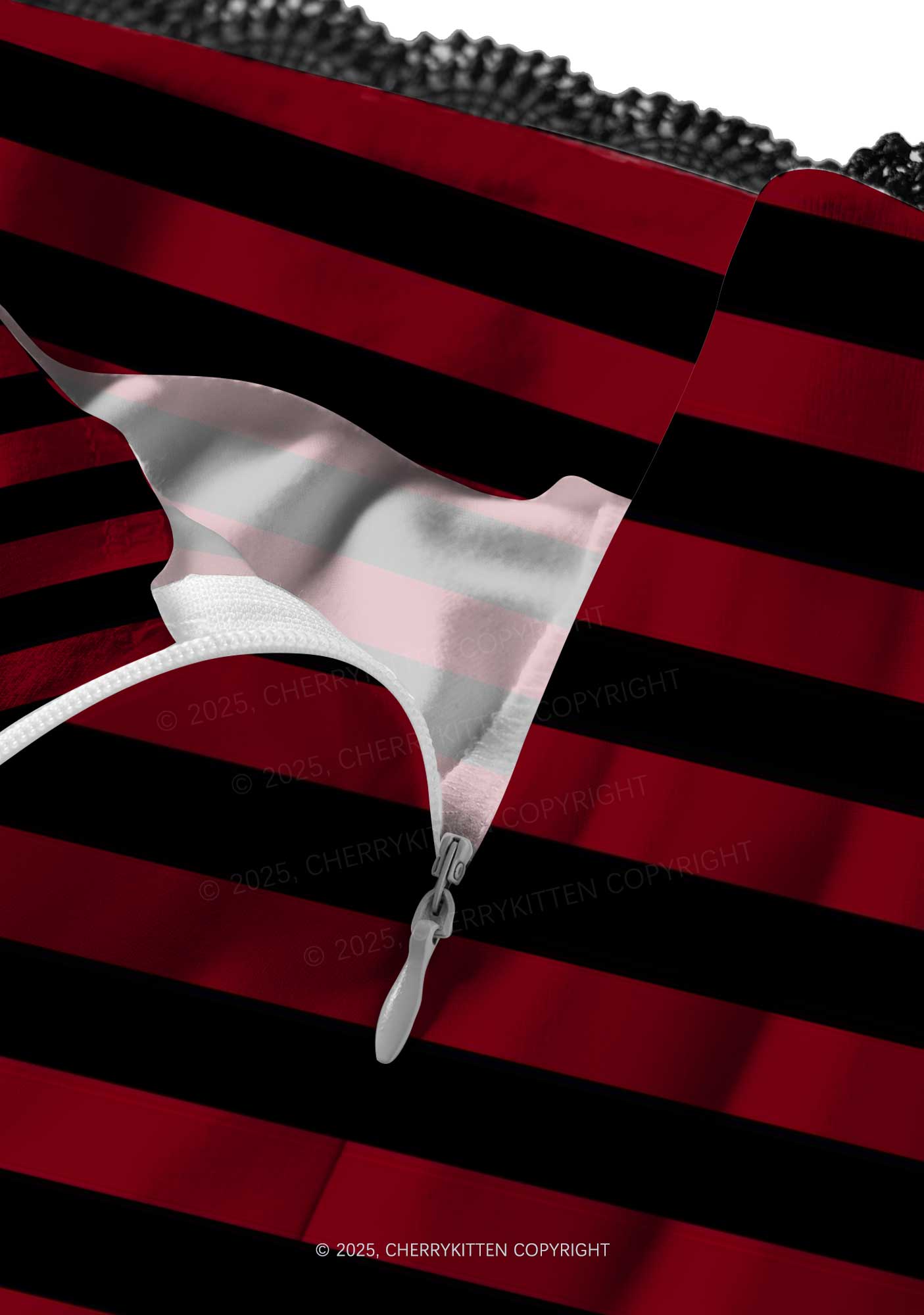 Smoke Blunt Y2K Print Midi Skirt Cherrykitten