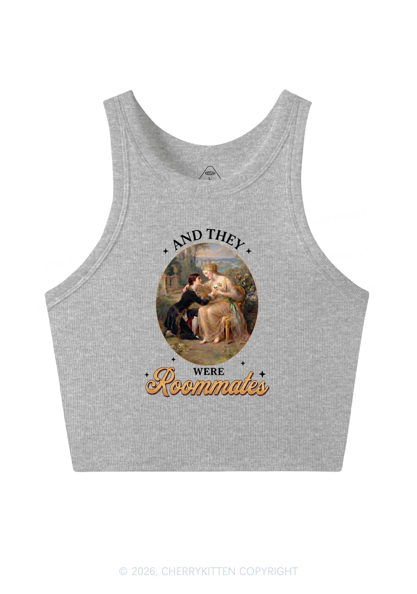 They Were Roommates Pride Y2K Crop Tank Top Cherrykitten
