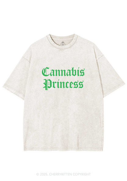 Cxnnxbis Princess Y2K Washed Tee Cherrykitten