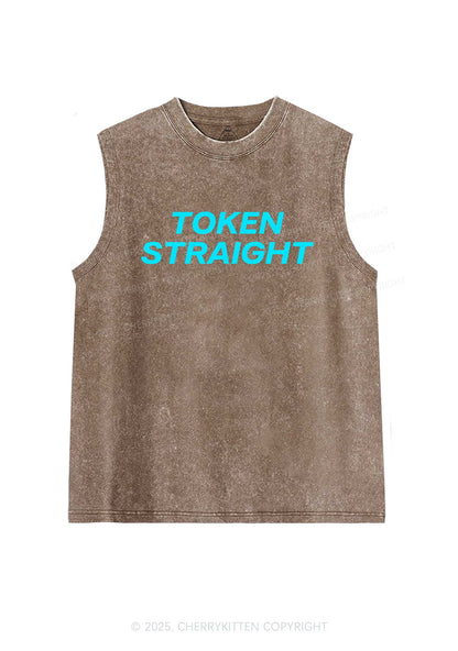 Token Straight Pride Y2K Washed Muscle Tank Cherrykitten