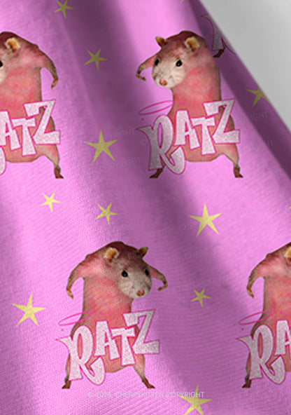 Pink Ratz Y2K Print Headband Cherrykitten