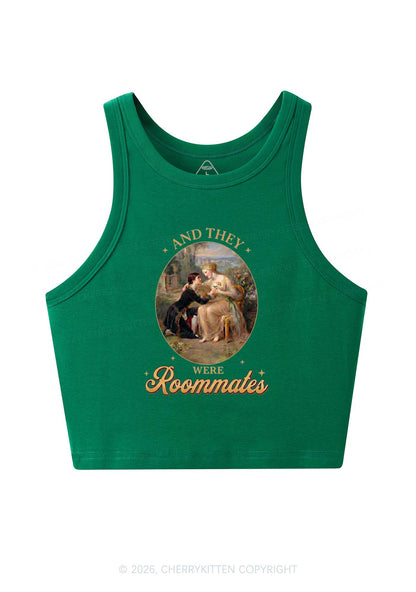 They Were Roommates Pride Y2K Crop Tank Top Cherrykitten