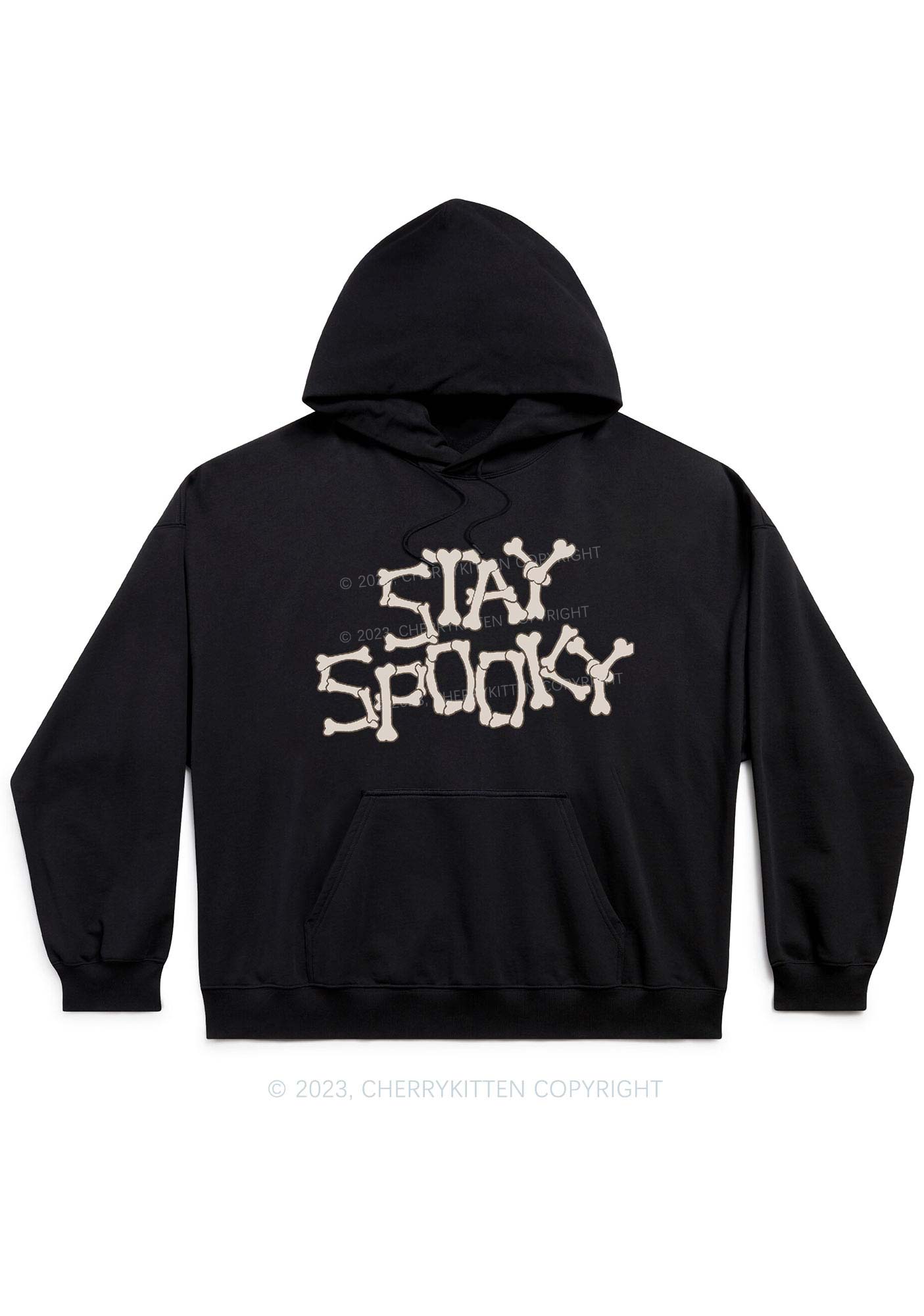 Stay Spooky Halloween Y2K Hoodie Cherrykitten
