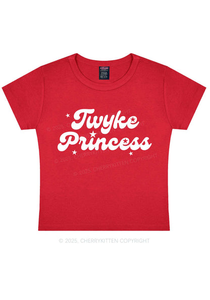 Twyke Princess Pride Y2K Baby Tee Cherrykitten