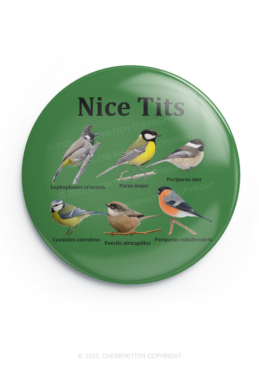 Nice Txts Category 1Pc Y2K Pin Badge Cherrykitten